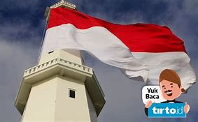 Bendera Merah Putih Yang Pertama Berkibar Saat Proklamasi Kemerdekaan Yaitu